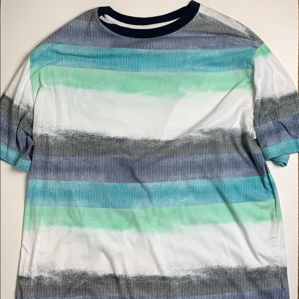 Blue & Green Tee
